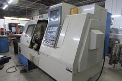 Mazak SQT 15 Mark II CNC Turning Center with Tailstock, Chip Conveyor and Tool Presetter