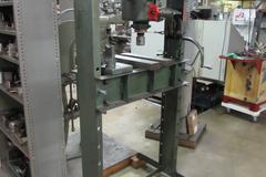 Dake 50H 50-Ton H-Frame Hydraulic Press with Traveling Head and Accessories
