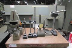 Assorted Indicator Stands and (1) Sheffield Shadow Gage