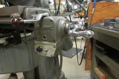 Bridgeport 2J Vertical Milling Machine, Variable Speed with Acu-Rite Millvision 2-Axis DRO and Bridgeport Power Table Feed