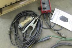 PowCon 200SM Welding Power Source with Wire Feeder, Spool Gun, Ground Clamp, Wire and More. 220V Single Phase