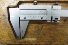 (3) Inspection Tools: S-T 12"  Caliper; B&S 12" Height Gage; Center Mike Hole Location Gage