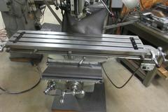 Bridgeport 2J Vertical Milling Machine, Variable Speed with Acu-Rite Millvision 2-Axis DRO and Bridgeport Power Table Feed