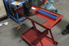 Variable Speed Rotating Welding Fixture with Rolling Cart