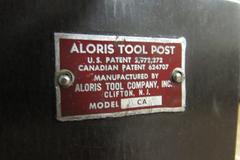Aloris CA Tool Post with (3) Tool Holders