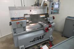 Haas TL-1 CNC Tool Room Lathe with 6-Jaw Chuck, 3-Jaw Chuck, 5C Collet Closer, and Tailstock.  4,974 Spindle Hours