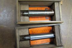 Machines Used | (2) MT4 Spring Loaded Live Centers and (1) Threading Tool