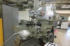 Bridgeport 2J Vertical Milling Machine, Variable Speed with Acu-Rite Millvision 3-Axis DRO and Bridgeport Power Table Feed