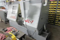 Haas HL-1 CNC Turning Center with SMW SPacesaver Bar Loader