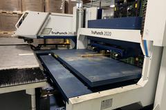 Trumpf TruPunch 2020 CNC Punching Machine with Automated SheetMaster for Automatic Load/Unload System