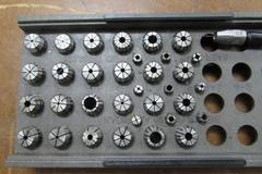 Assorted ER20 and DA300 Collets