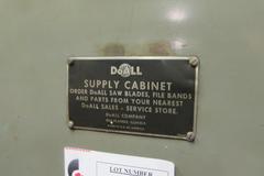DoAll Saw Supply Cabinet with Assorted Band Saw Blades