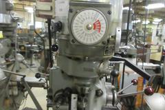 Bridgeport 2J Vertical Milling Machine, Variable Speed with Acu-Rite Millvision 2-Axis DRO and Bridgeport Power Table Feed