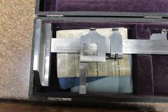 (3) Inspection Tools: S-T 12"  Caliper; B&S 12" Height Gage; Center Mike Hole Location Gage