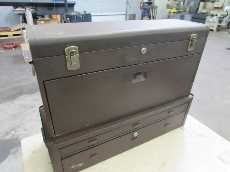 Kennedy 8-Drawer Tool Chest with 2-Drawer Riser and Keys