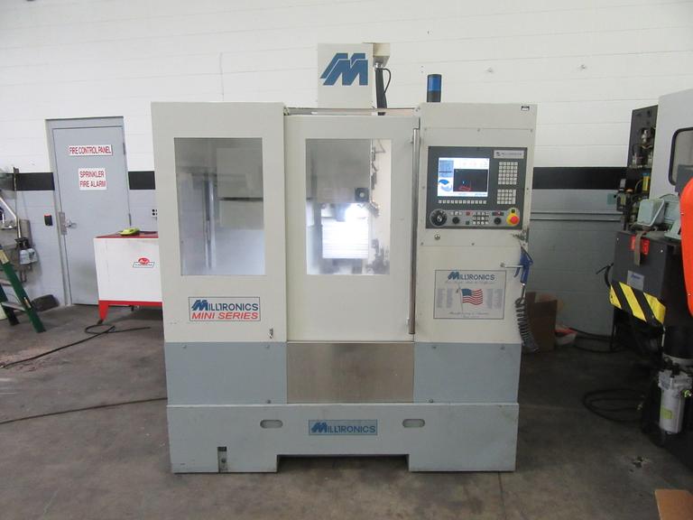 Milltronics RW-14 CNC Vertical Machining Center Updated with Milltronics 8200 CNC Control and Renishaw Probing