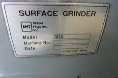 Mitsui High-Tec MSG-250H2AH Automatic 3-Axis Surface Grinder with Incremental Downfeed