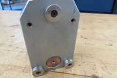 Squareness Comparator with 3/4" x 11" Post and Federal .0001" Dial Indicator