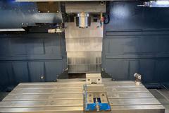 Milltronics VM5020 3-Axis CNC Vertical Machining Center w/Thru Spindle Coolant, Probing & Rigid Tapping, LESS THAN 5,000 POWER ON HOURS!