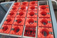 Lista 50 Taper Tool Holder Cart with (38) Tool Positions