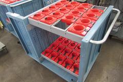 Lista 50 Taper Tool Holder Cart with (38) Tool Positions