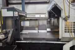 AWEA VP-2012 CNC Bridge Type Vertical Machining Center with Through Spindle Coolant, Probing System, and More!