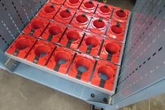 Lista 50 Taper Tool Holder Cart with (38) Tool Positions