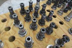 Machines Used | Approx (108) ER20 Collet Style Cat 40 Tool Holders with ...