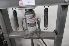 Central Machinery 12-Ton H-Frame Hydraulic Press