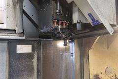 AWEA VP-2012 CNC Bridge Type Vertical Machining Center with Through Spindle Coolant, Probing System, and More!