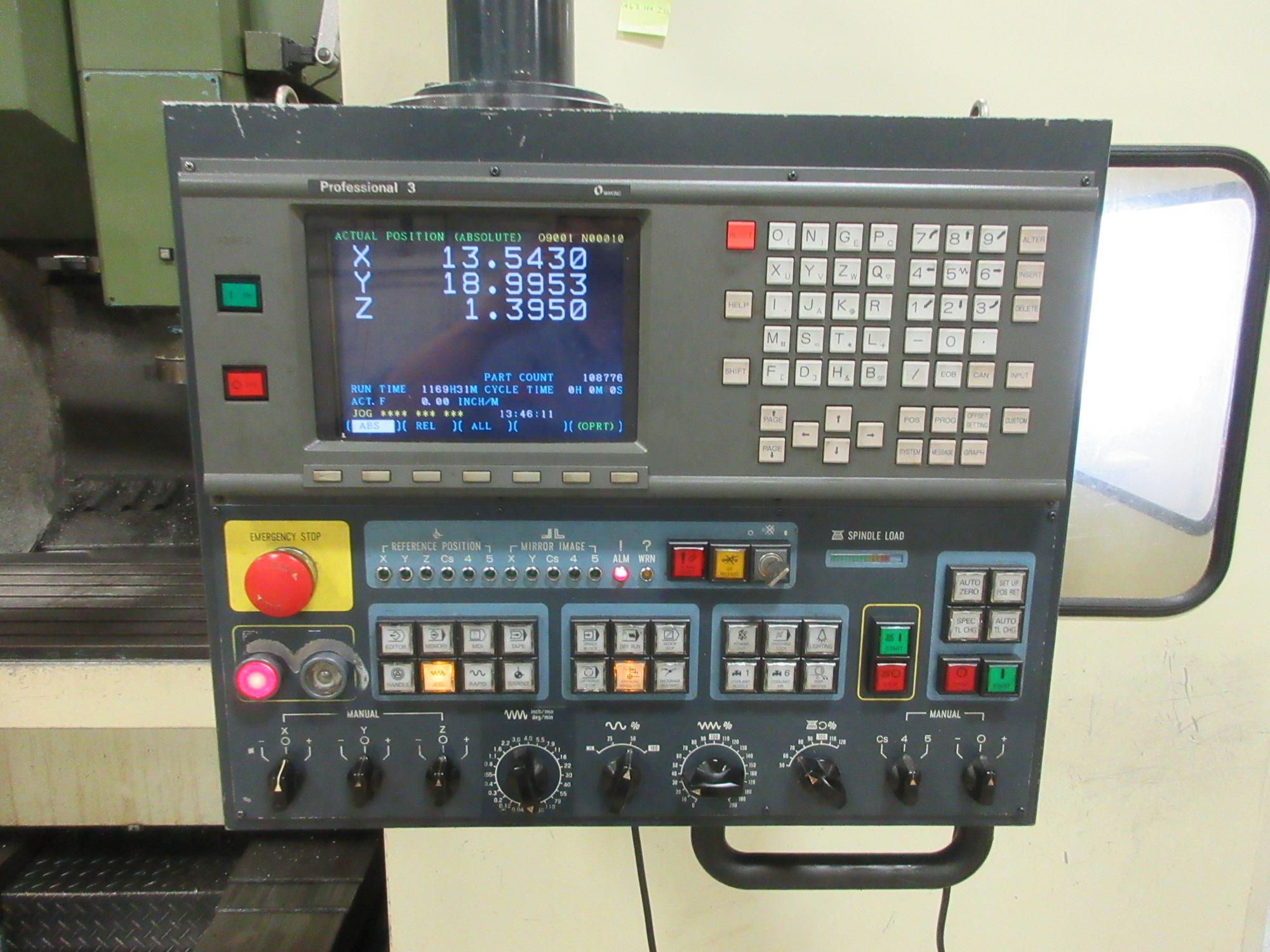 Makino MGF / UP-MF4-ED1J Operation Panel