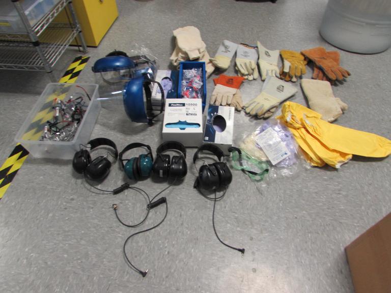 Machines Used | Assorted PPE: Gloves, Safety Glasses, Gowns, Ear Plugs, etc