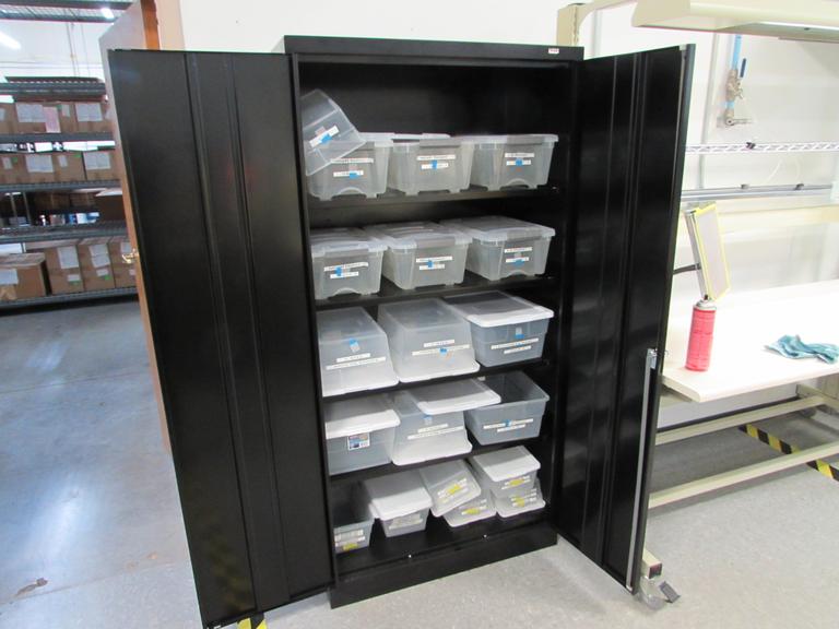 Machines Used Uline 2Door Metal with Adjustable Shelves