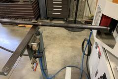 SNK Prodigy GT-27 CNC Gang Tool Lathe, Fanuc Series Oi Control,  C-Axis Programmable Spindle with Penumatic Driven Live Tools, Barfeeder, and Additional Tooling!