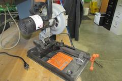 Machines Used | Rage Evolution 6" Abrasive Chop Saw, Bench Model