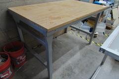 Workbench, Formica Top, Steel Legs