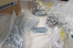 Assorted Hardware: Nuts, Bolts, Washers, etc