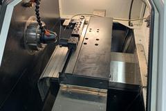 SNK Prodigy GT-27 CNC Gang Tool Lathe, Fanuc Series Oi Control,  C-Axis Programmable Spindle with Penumatic Driven Live Tools, Barfeeder, and Additional Tooling!