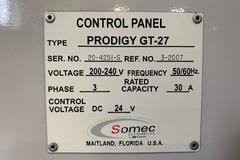 SNK Prodigy GT-27 CNC Gang Tool Lathe, Fanuc Series Oi Control,  C-Axis Programmable Spindle with Penumatic Driven Live Tools, Barfeeder, and Additional Tooling!