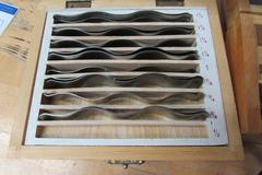 Inspection Devices: Shars Wavy Parallels, Vee Block, 1-2-3 Block, Shars Angle Gages, Shars Indicators, Inch/Metric Tap Guides, SPI Verneer Caliper