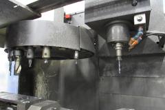 Haas VF-4 CNC Vertical Machining Center with Haas Programmable Rotary Table