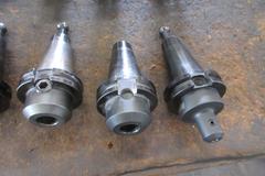 (10) Cat 40 Taper End Mill Tool Holders