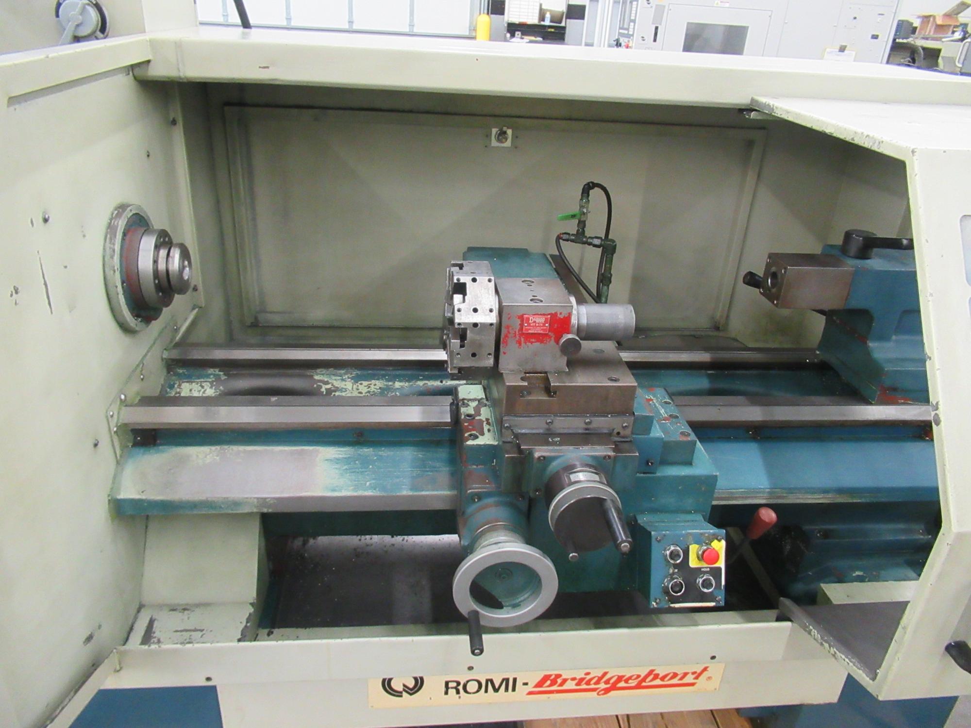 Bridgeport Romi EZ-Path CNC Engine Lathe with Manual Tool Turret