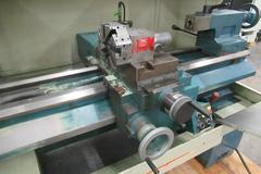 Bridgeport Romi EZ-Path CNC Engine Lathe with Manual Tool Turret, Tailstock, Chip Pan and Coolant System