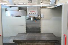 Haas VF-5 CNC Vertical Machining Center with 15,000 RPM Spindle and High Speed Machining