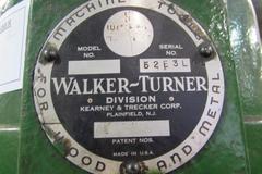 Walker Turner 18" Drill Press with Production Table, Vise and Chuck