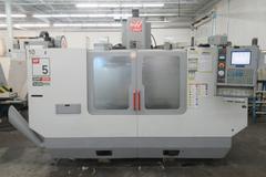 Haas VF-5 CNC Vertical Machining Center with 15,000 RPM Spindle and High Speed Machining