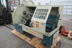 Bridgeport Romi EZ-Path CNC Engine Lathe with Manual Tool Turret, Tailstock, Chip Pan and Coolant System