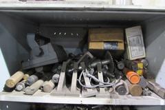 Perishable Tooling, 50-Taper Tool holders, Work Holding and More with Cabinet