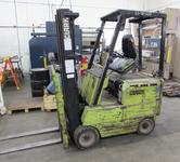 Clark EC500-S30 2350 Lbs. Capacity, Triple Mast Electric Fork Lift with Side Shift